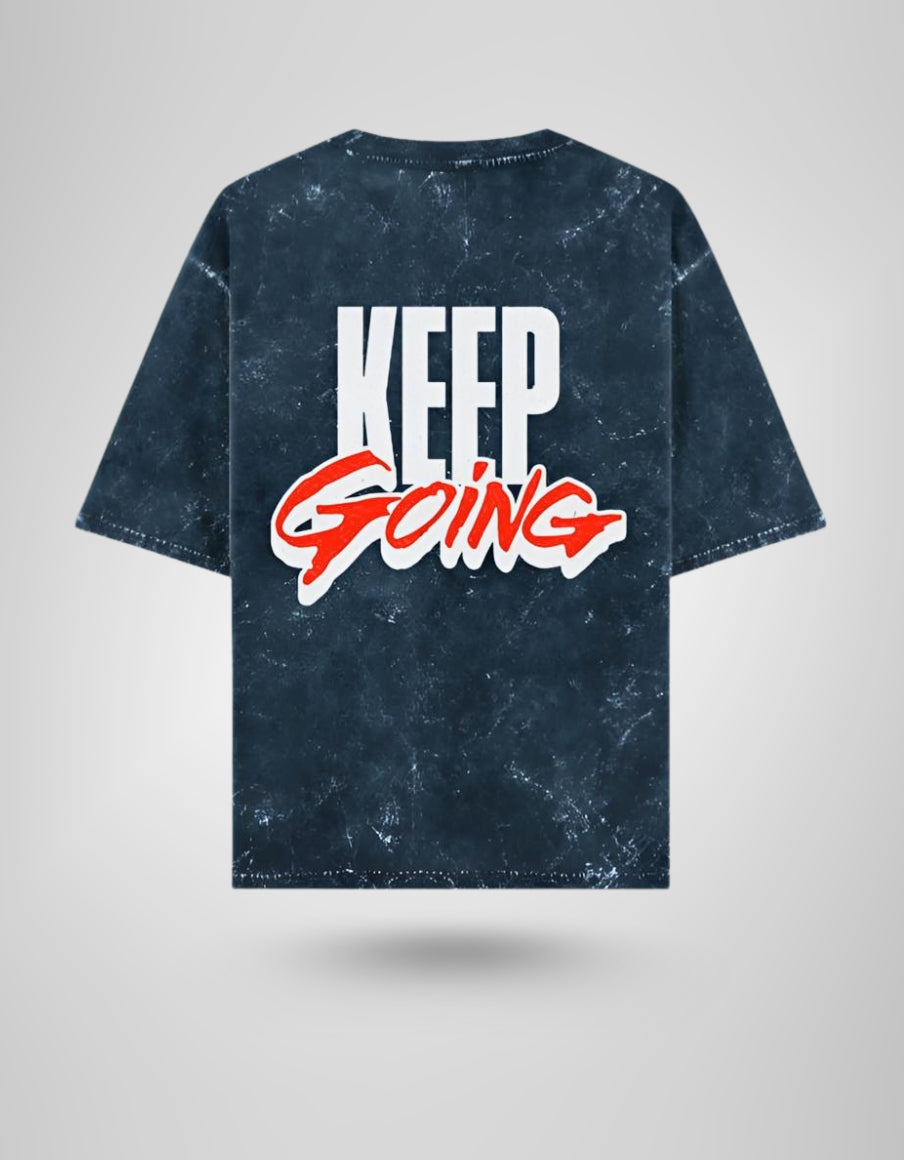 Unisex Acid Washed Oversized Tee