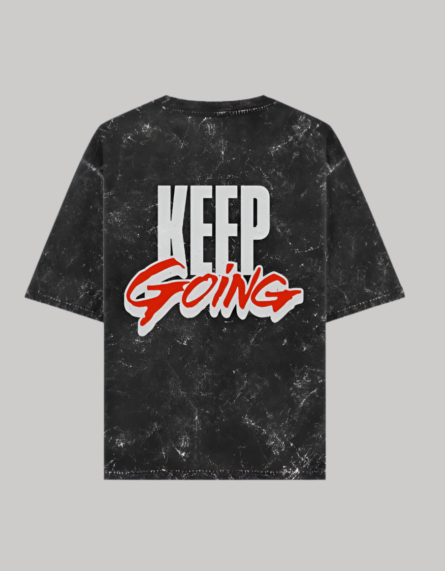 Unisex Acid Washed Oversized Tee