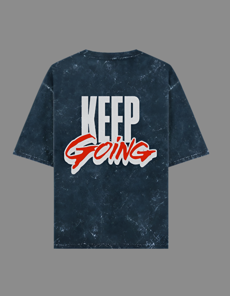 Unisex Acid Washed Oversized Tee