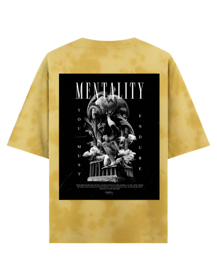 Unisex Tie Dye Oversized T-Shirt