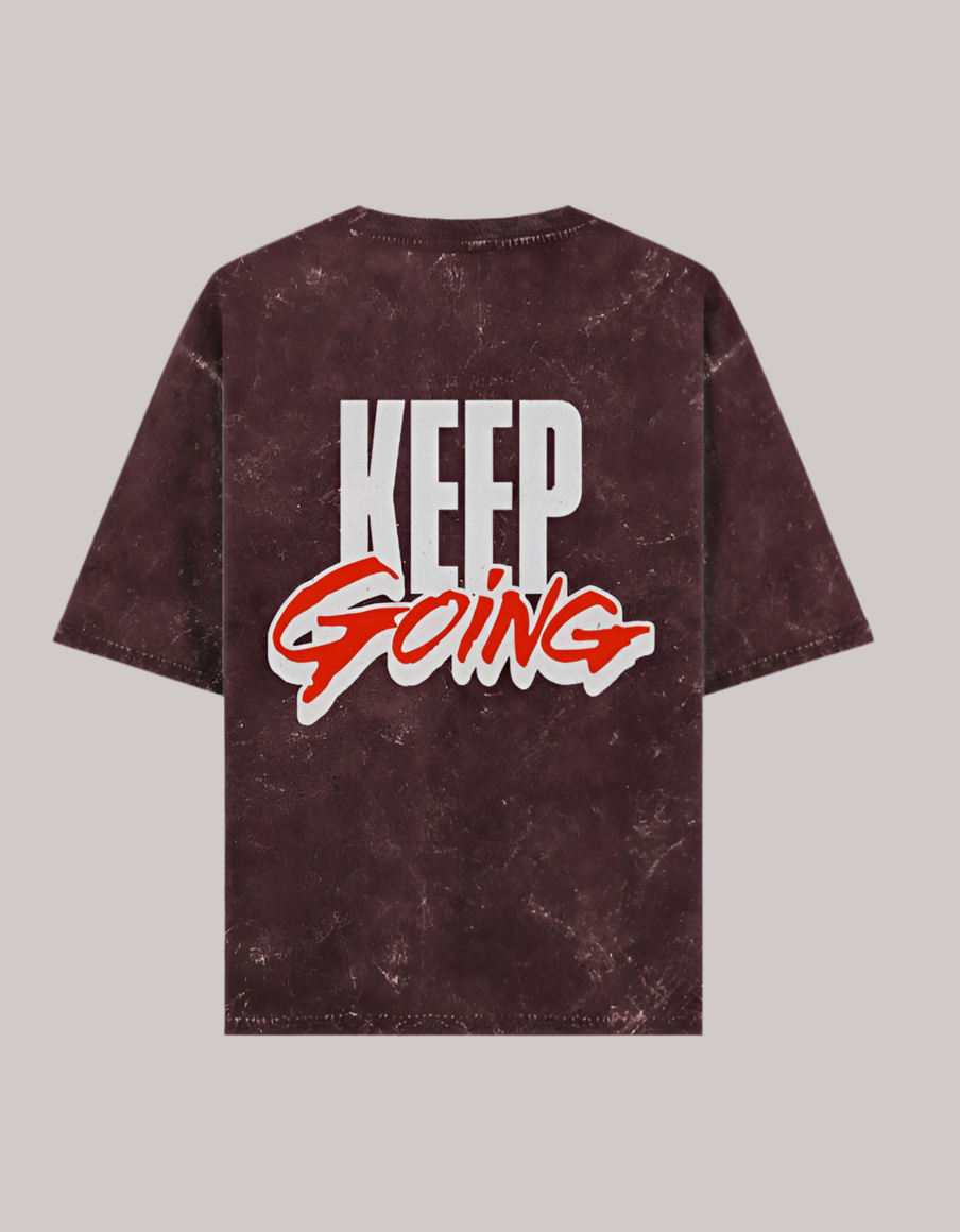 Unisex Acid Washed Oversized Tee