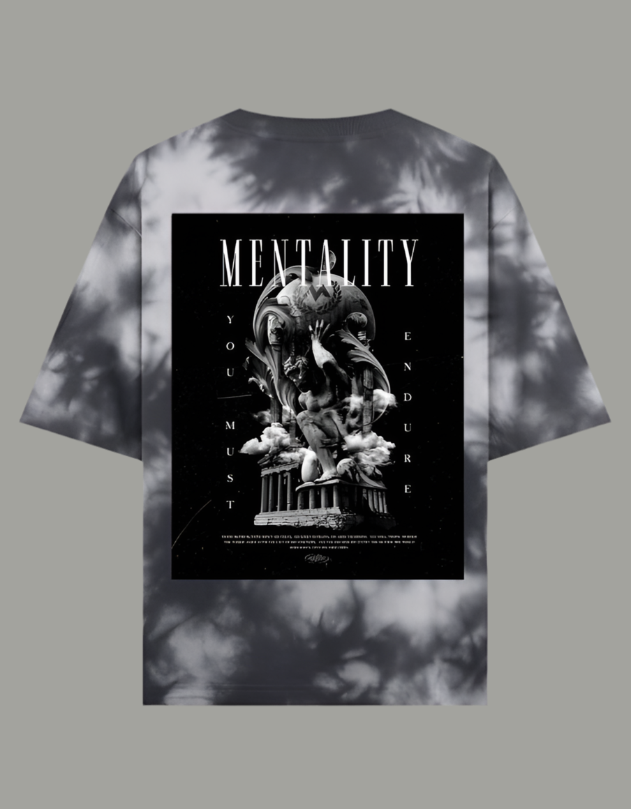 Unisex Tie Dye Oversized T-Shirt