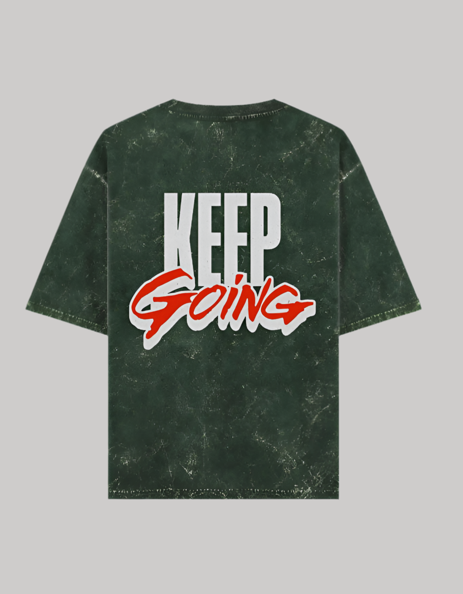 Unisex Acid Washed Oversized Tee